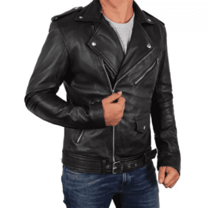 Experience unmatched style with our Cafe Racer lambskin leather jacket—crafted for the modern adventurer.